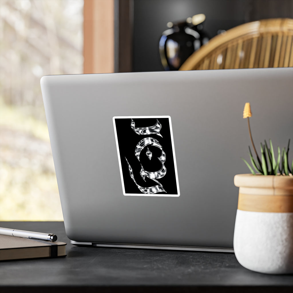 “Icy” Kiss-Cut Vinyl Decals