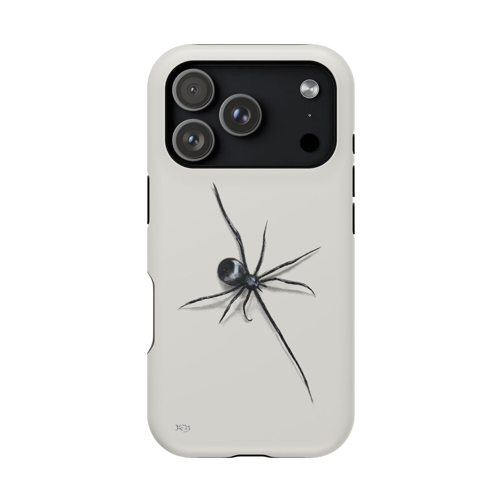 "ICY" Spider Sketch Magnetic Impact-Resistant Phone Case