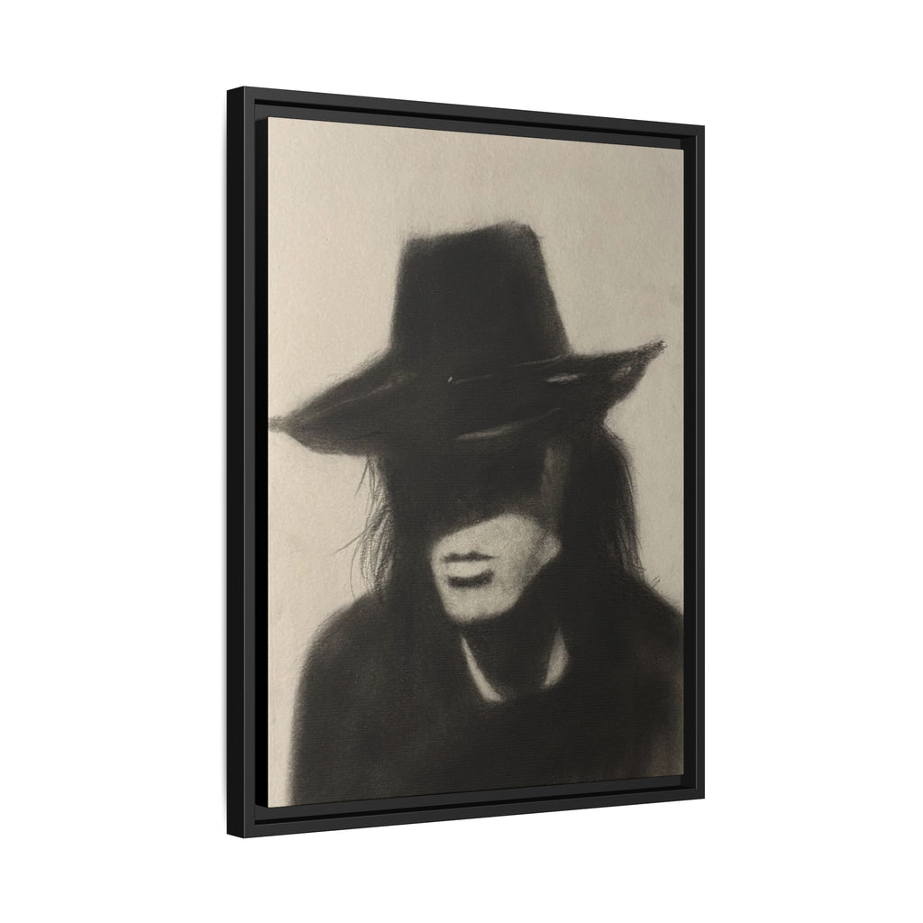 “OUTLAW” Matte Canvas, Framed (Multi-color)