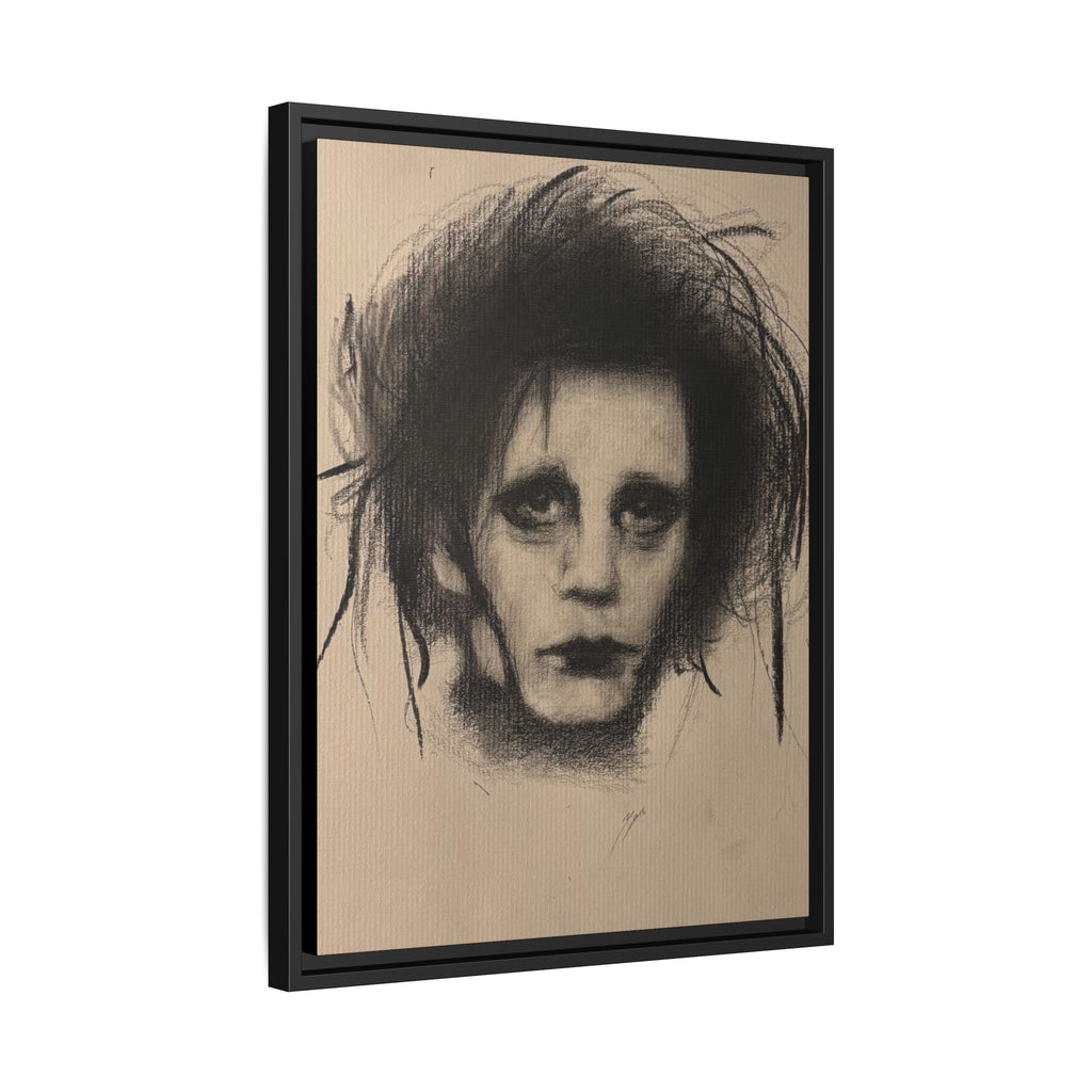 “Edward” Matte Canvas, Framed (Multi-color)