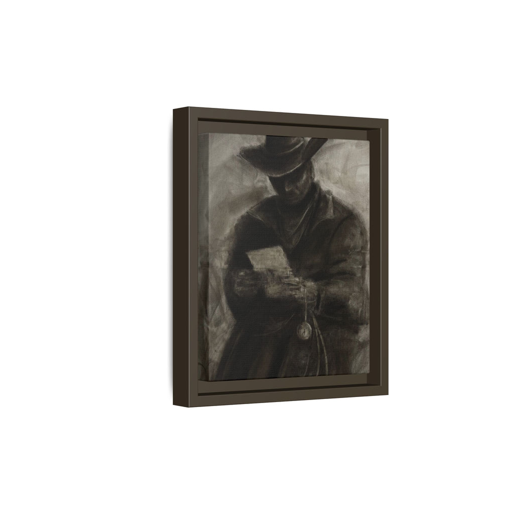 “Cowboy” Matte Canvas, Framed (Multi-color)
