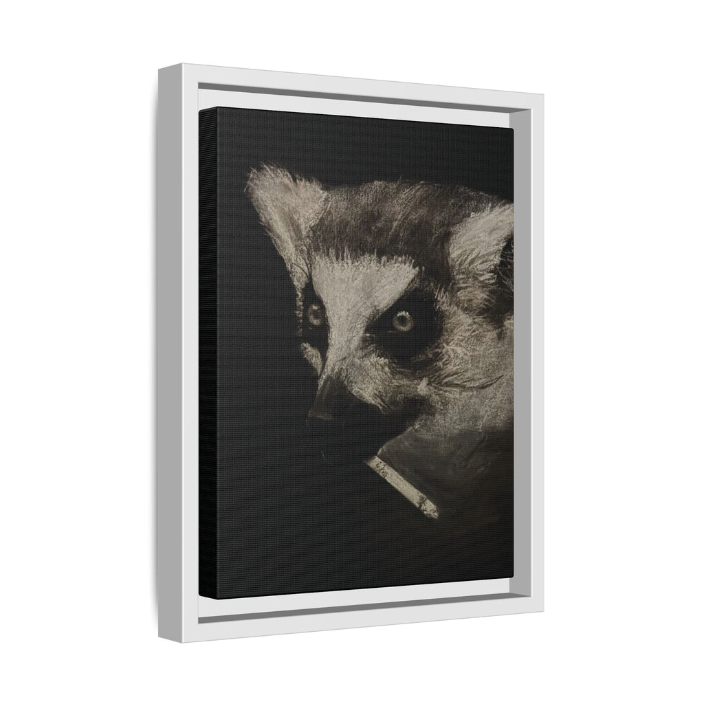 “Lemur” Matte Canvas, Framed (Multi-color)
