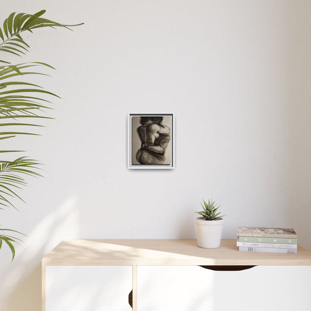 “LAST DAY ON EARTH” Matte Canvas, Framed (Multi-color)