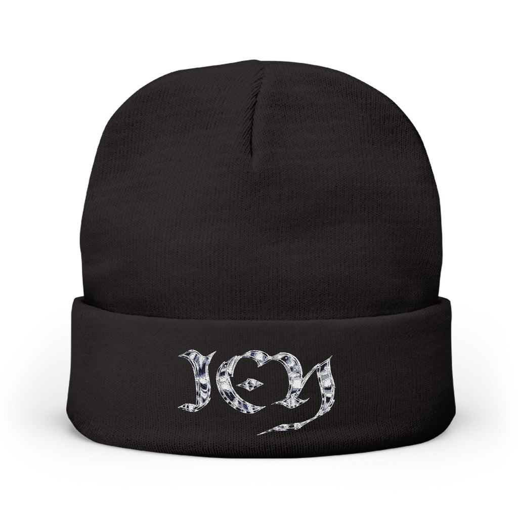 “ICY” Knit Beanie (Embroidery)