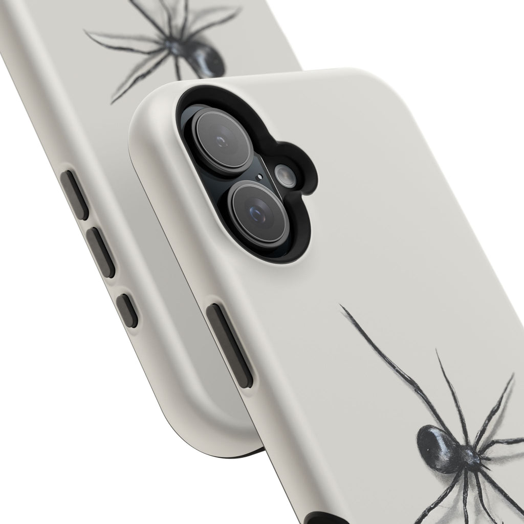 "ICY" Spider Sketch Magnetic Impact-Resistant Phone Case