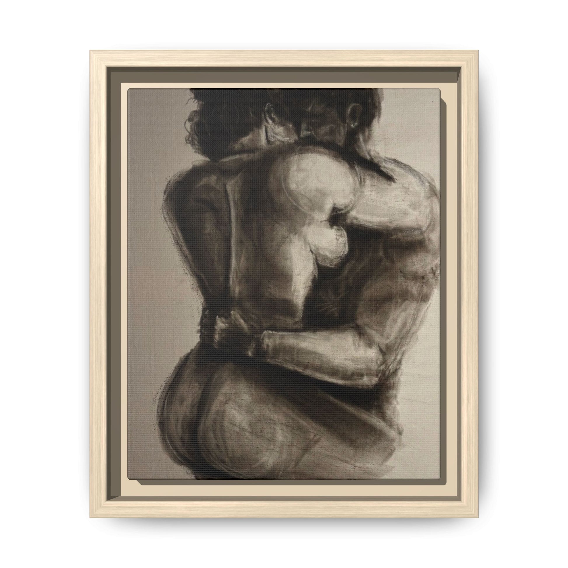 “LAST DAY ON EARTH” Matte Canvas, Framed (Multi-color)
