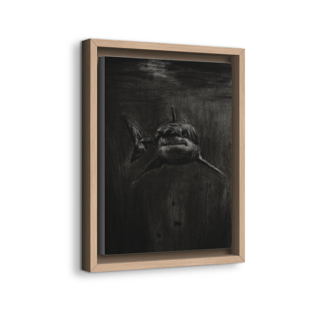 Dark Surrealist Framed Canvas Wall Art