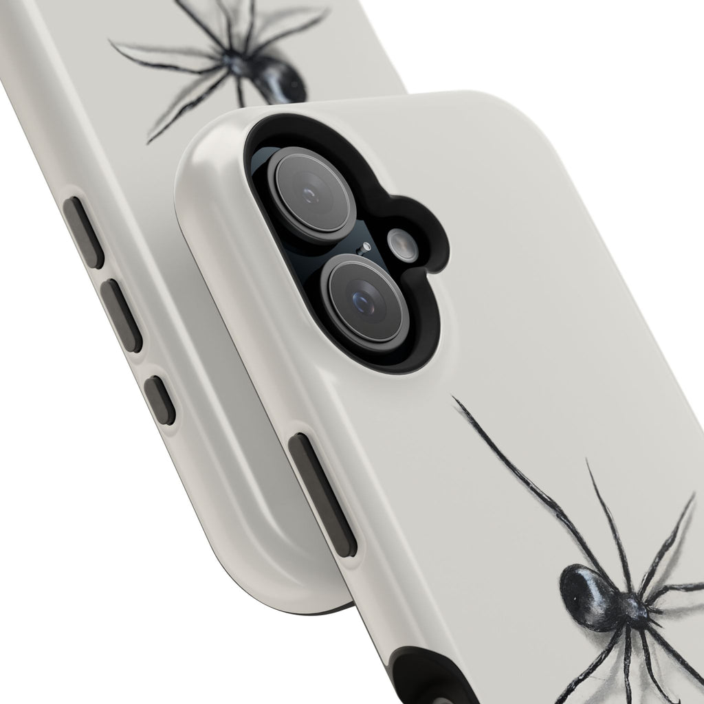 "ICY" Spider Sketch Magnetic Impact-Resistant Phone Case