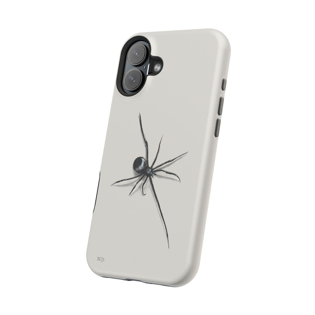 "ICY" Spider Sketch Magnetic Impact-Resistant Phone Case
