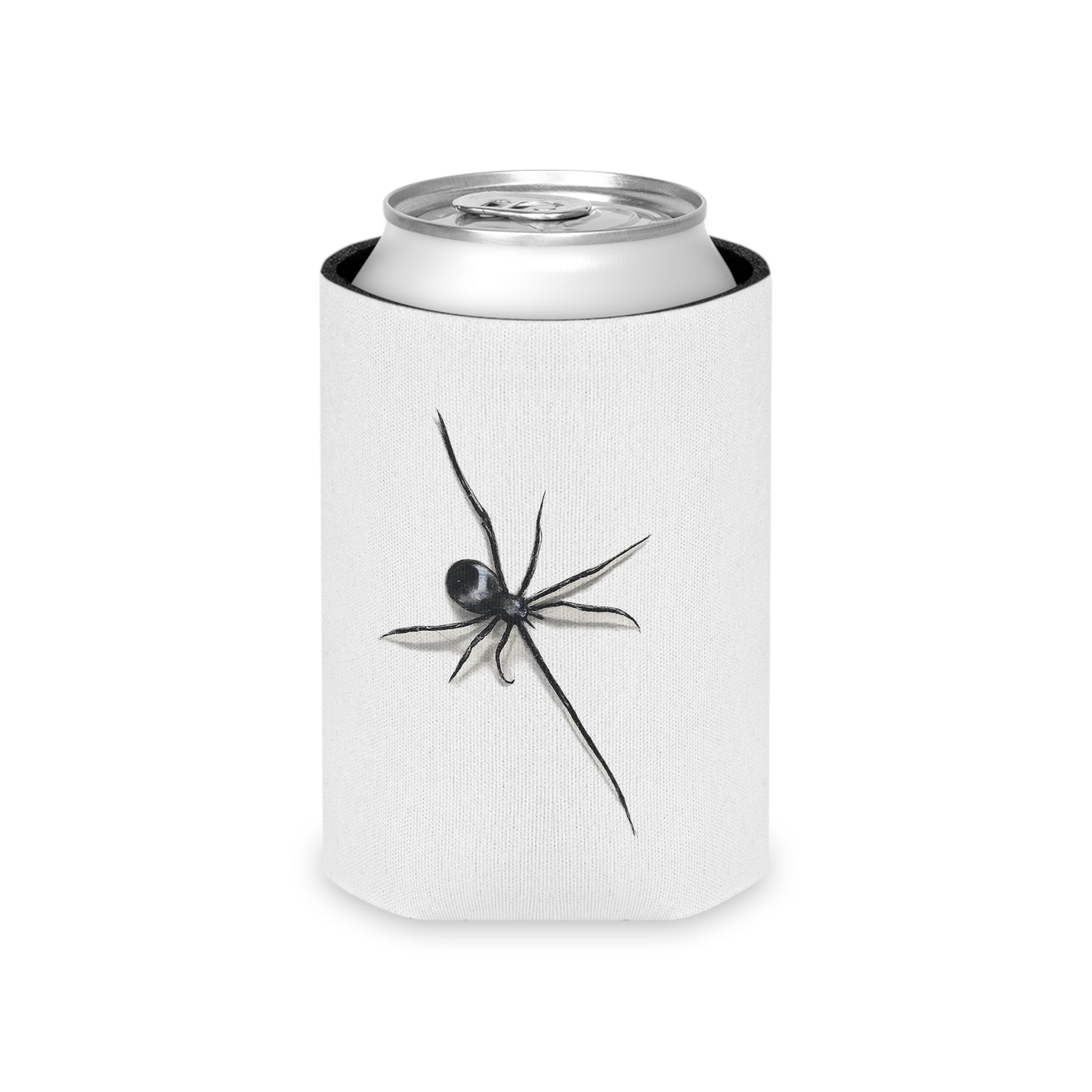 "ICY" BREWSKI COOLSKI Ornate Baroque Can Cooler – Elegant Filigree Drink Koozie