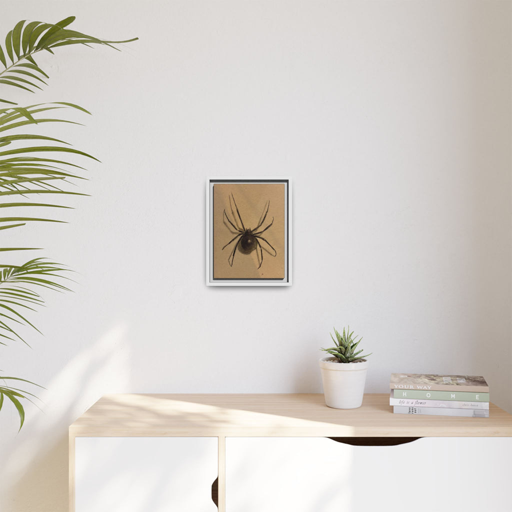 “Spider” Matte Canvas, Framed (Multi-color) Print