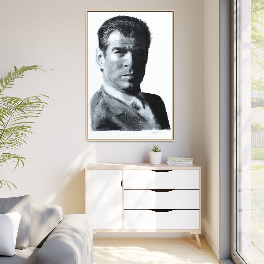 BOND Matte Canvas, Framed (Multi-color)