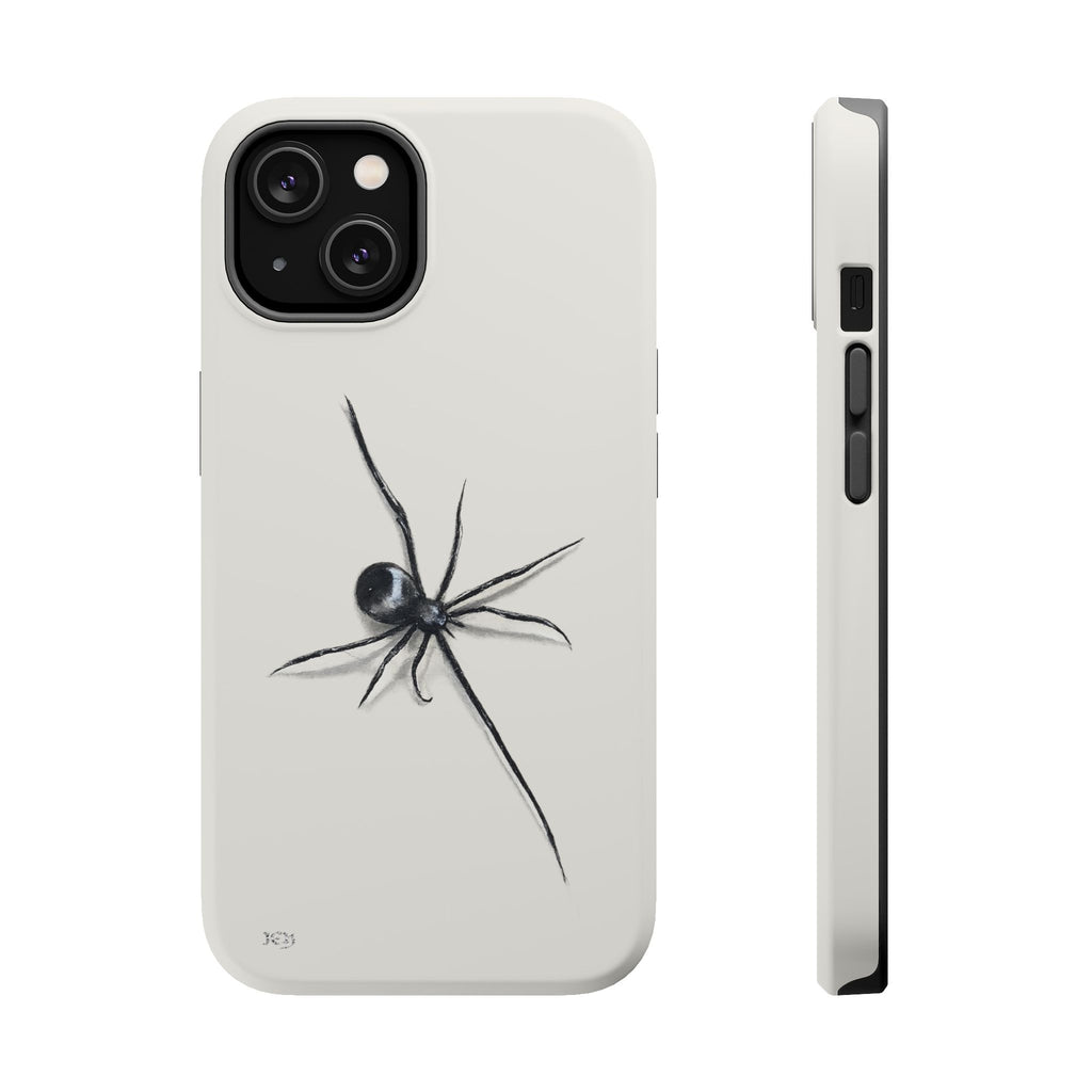 "ICY" Spider Sketch Magnetic Impact-Resistant Phone Case