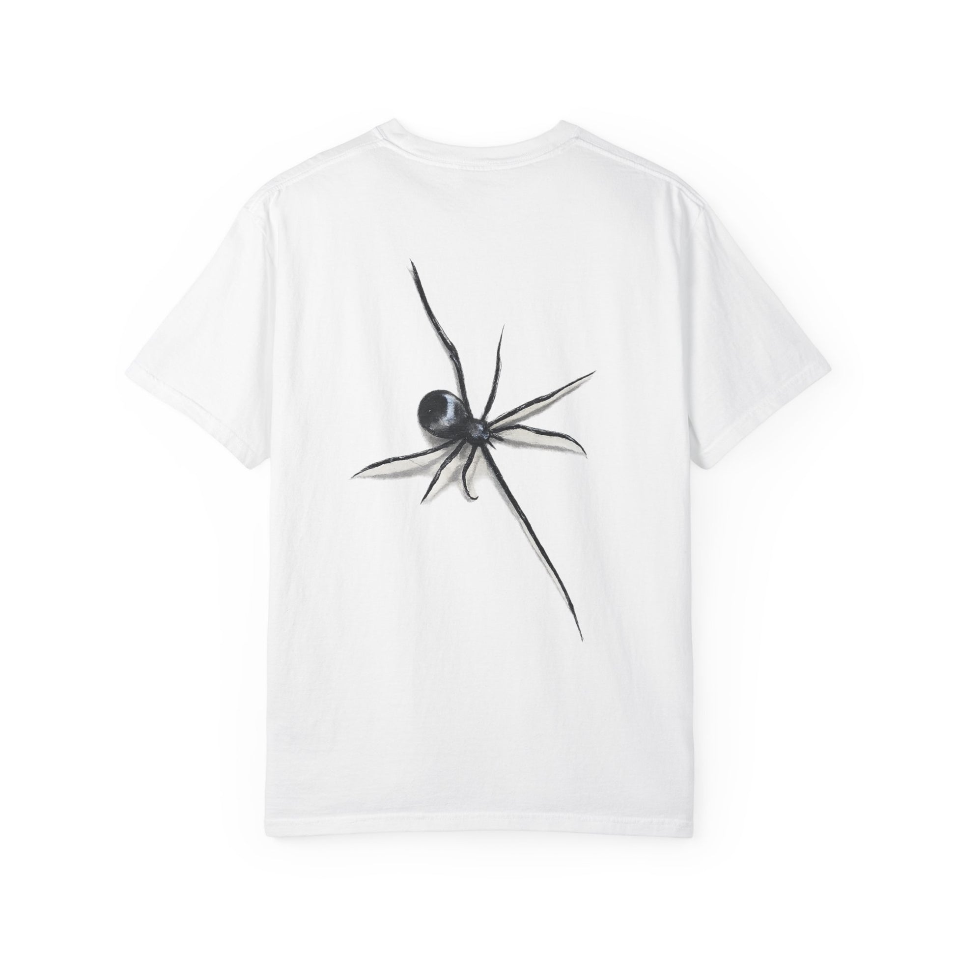 "ICY" Spider Graphic T‑Shirt — Minimal Back Illustration Skate/Streetwear