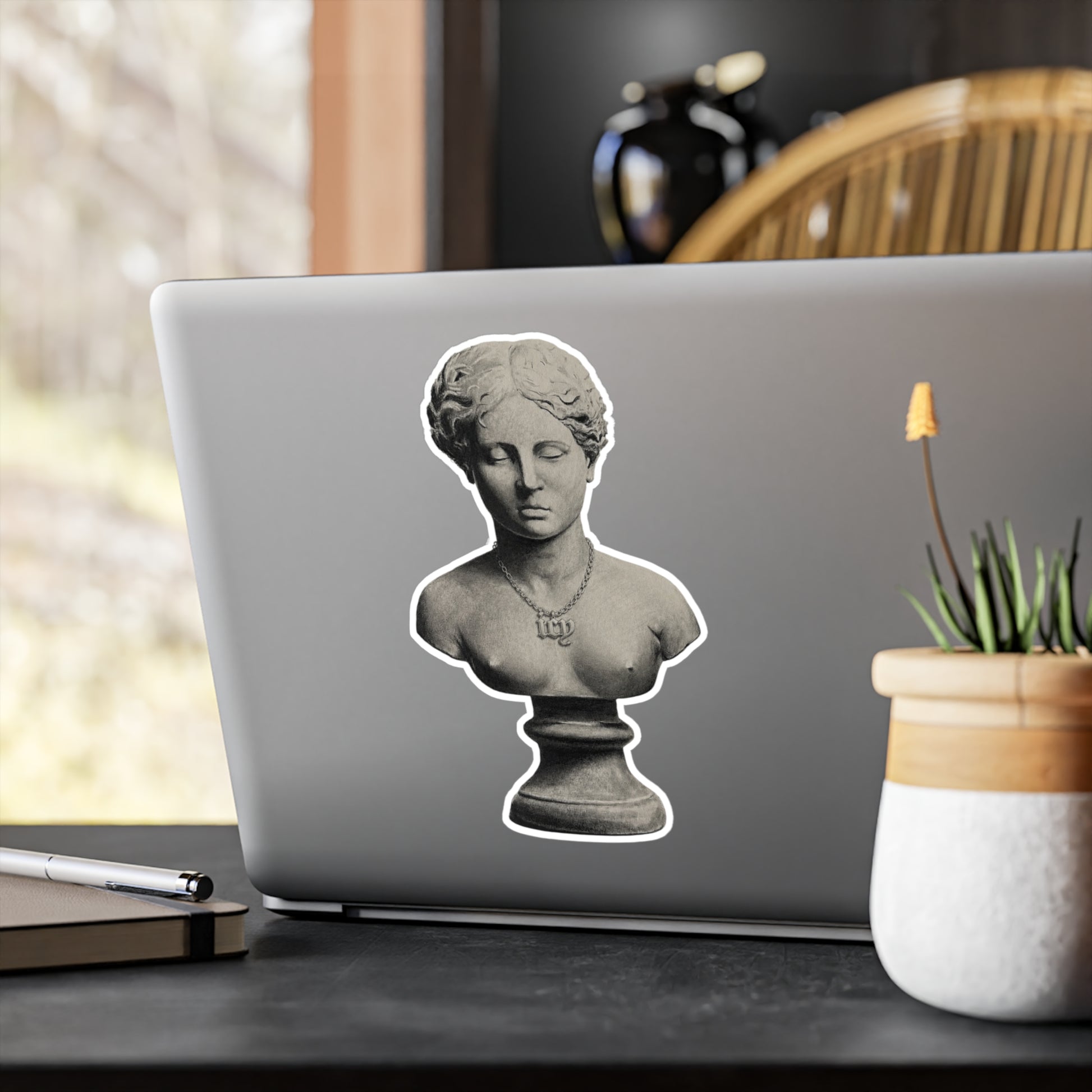 CHAIN STATUE Vinyl Kiss-Cut Stickers