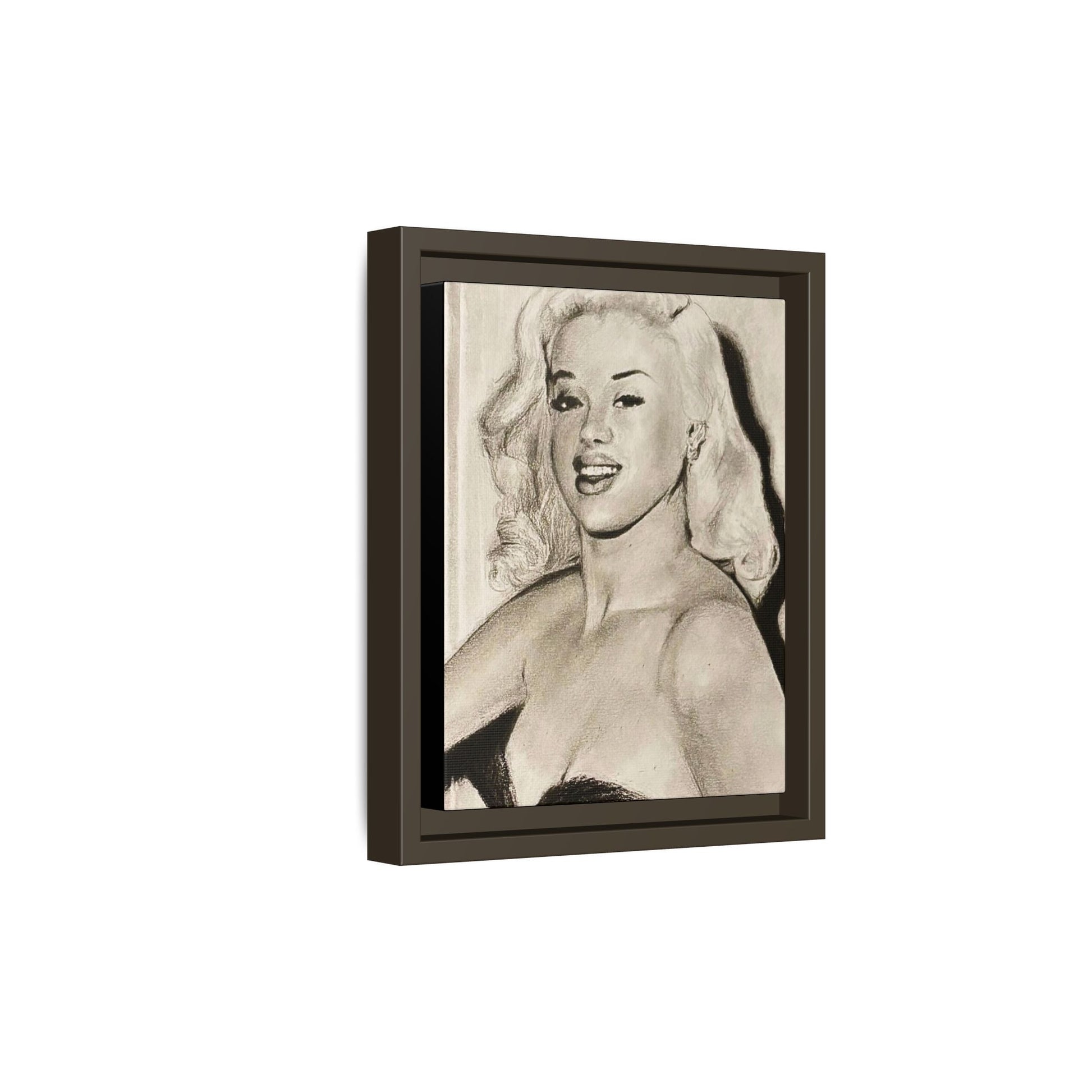 “Diana” Matte Canvas, Framed (Multi-color)