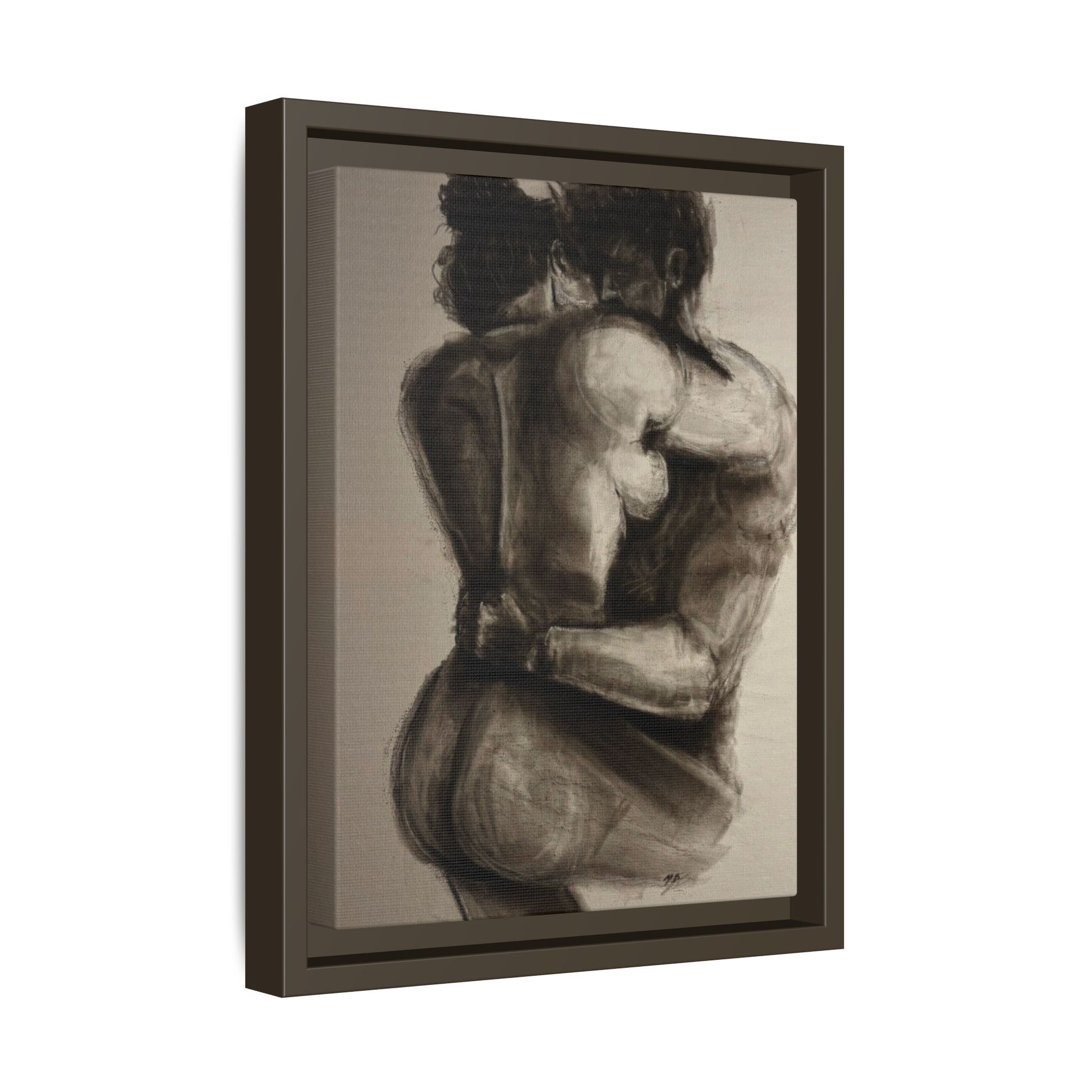 “LAST DAY ON EARTH” Matte Canvas, Framed (Multi-color)