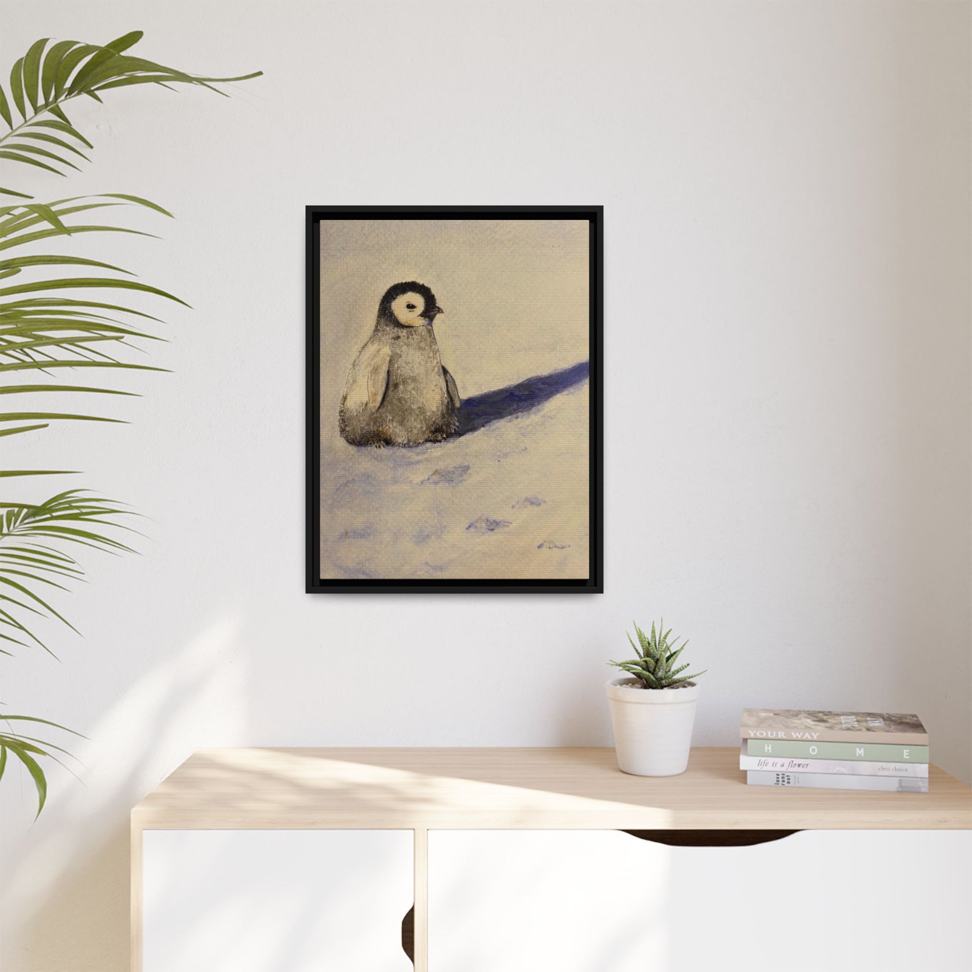 “Alex” Matte Canvas, Framed (Multi-color)