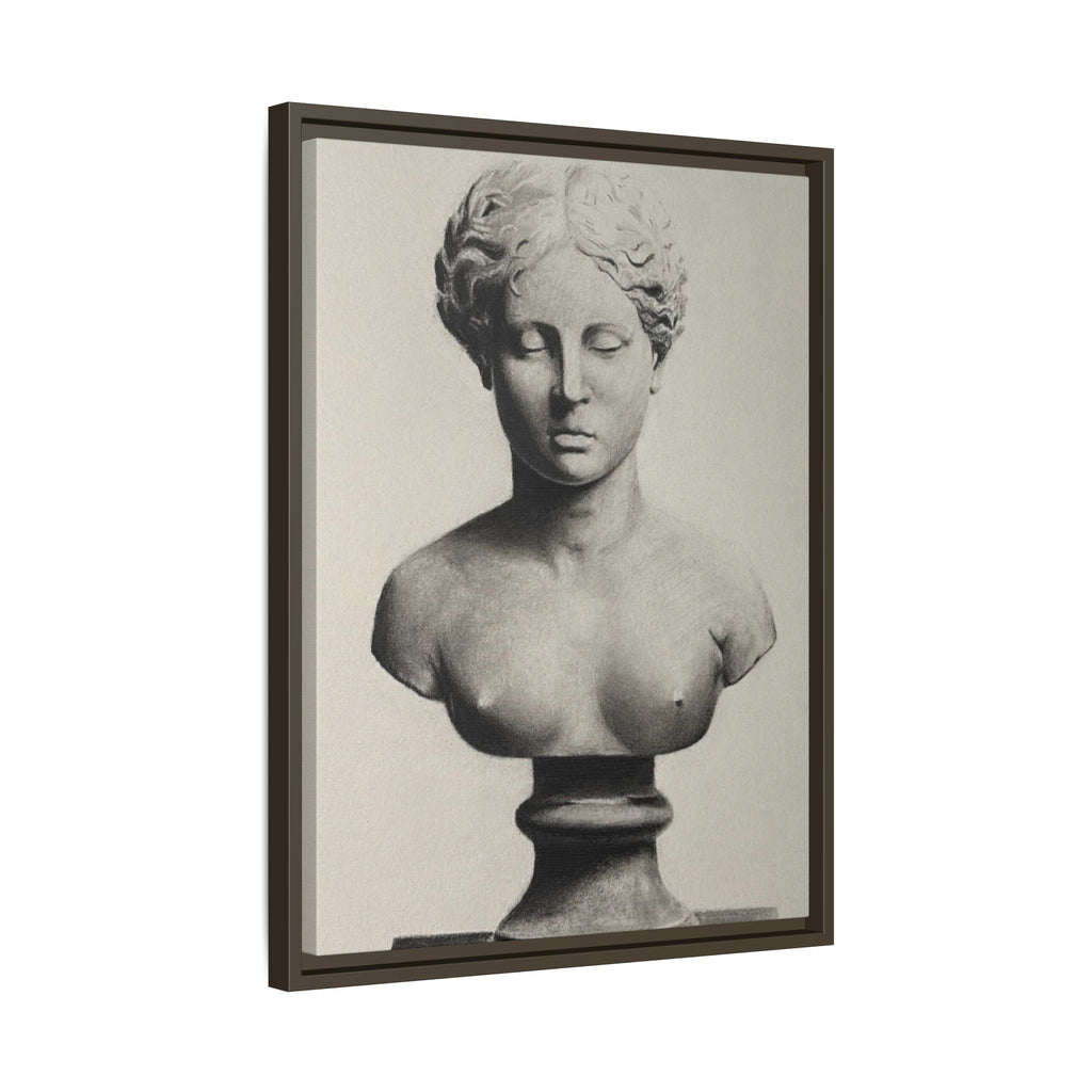 SCULPTURE Matte Canvas, Framed (Multi-color)