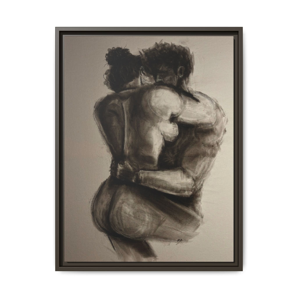 “LAST DAY ON EARTH” Matte Canvas, Framed (Multi-color)