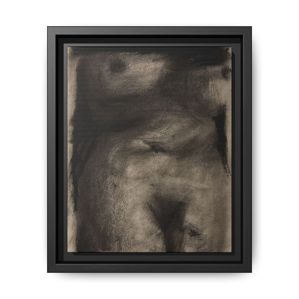 “The Price Of Intuition” Matte Canvas, Framed (Multi-color)