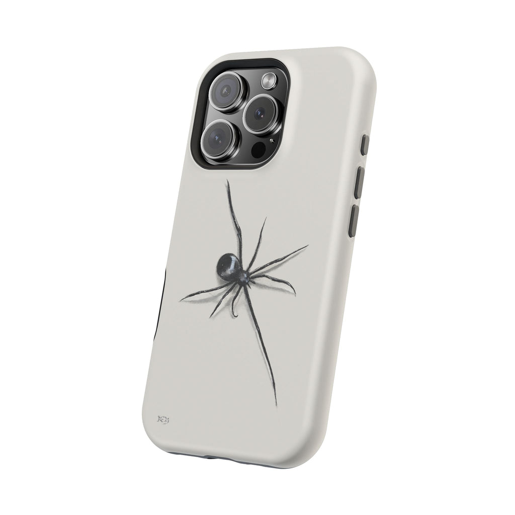 "ICY" Spider Sketch Magnetic Impact-Resistant Phone Case