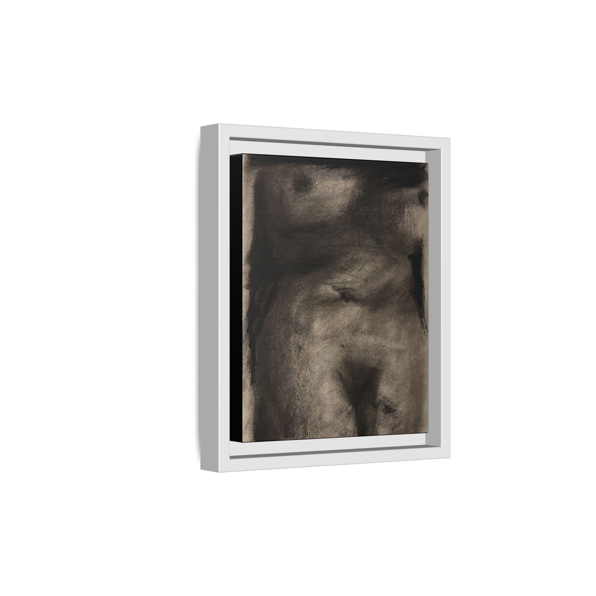 “The Price Of Intuition” Matte Canvas, Framed (Multi-color)