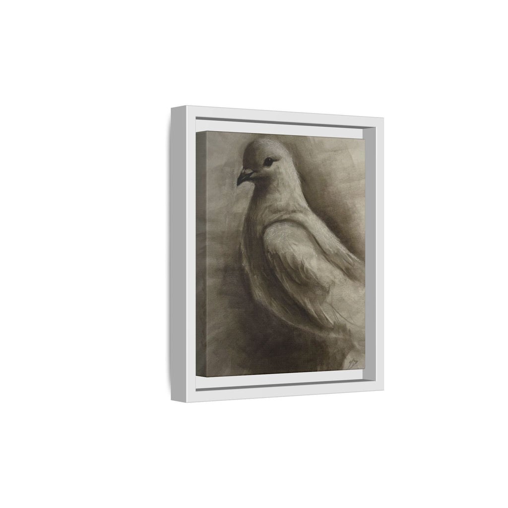 “Dove” Matte Canvas, Framed (Multi-color)