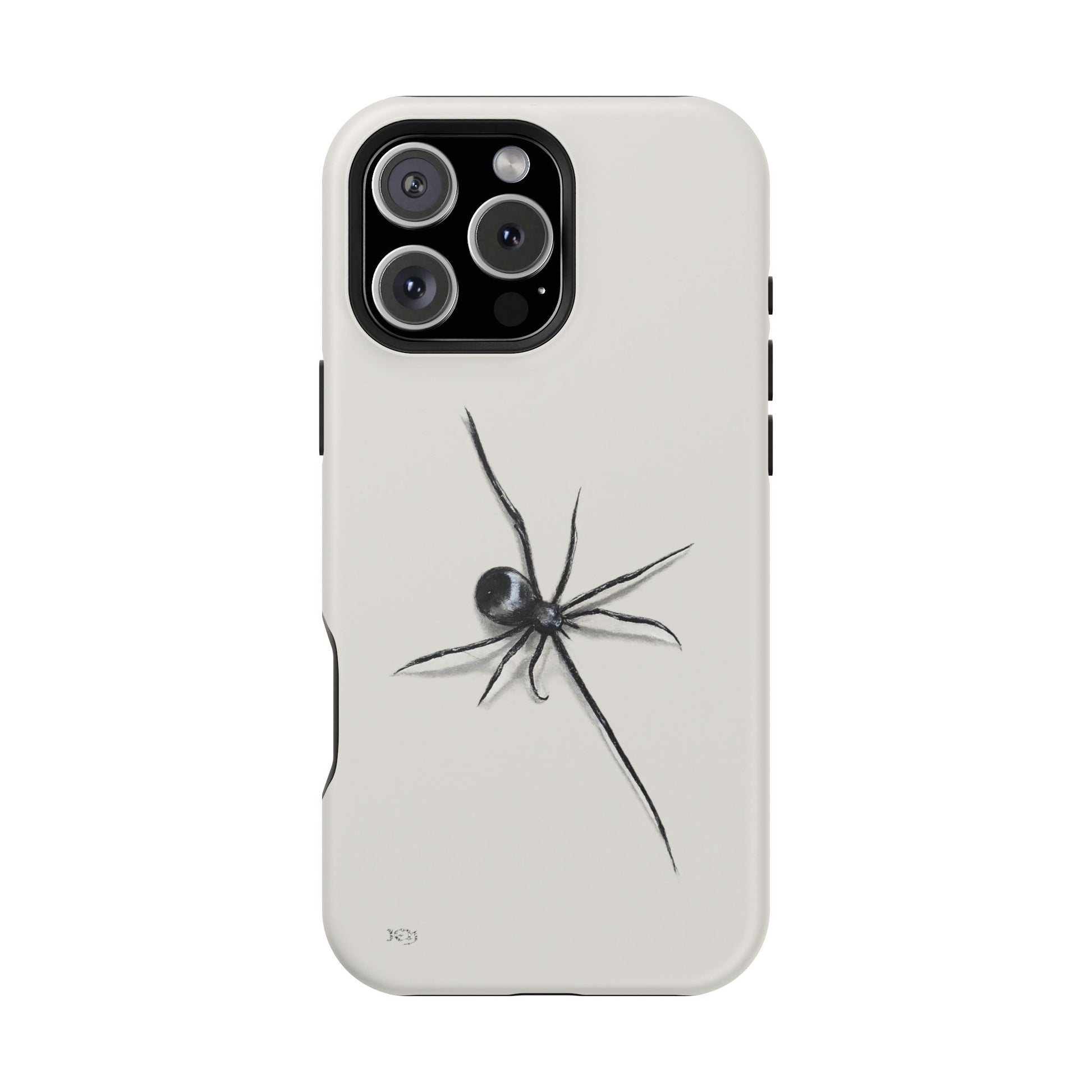 "ICY" Spider Sketch Magnetic Impact-Resistant Phone Case