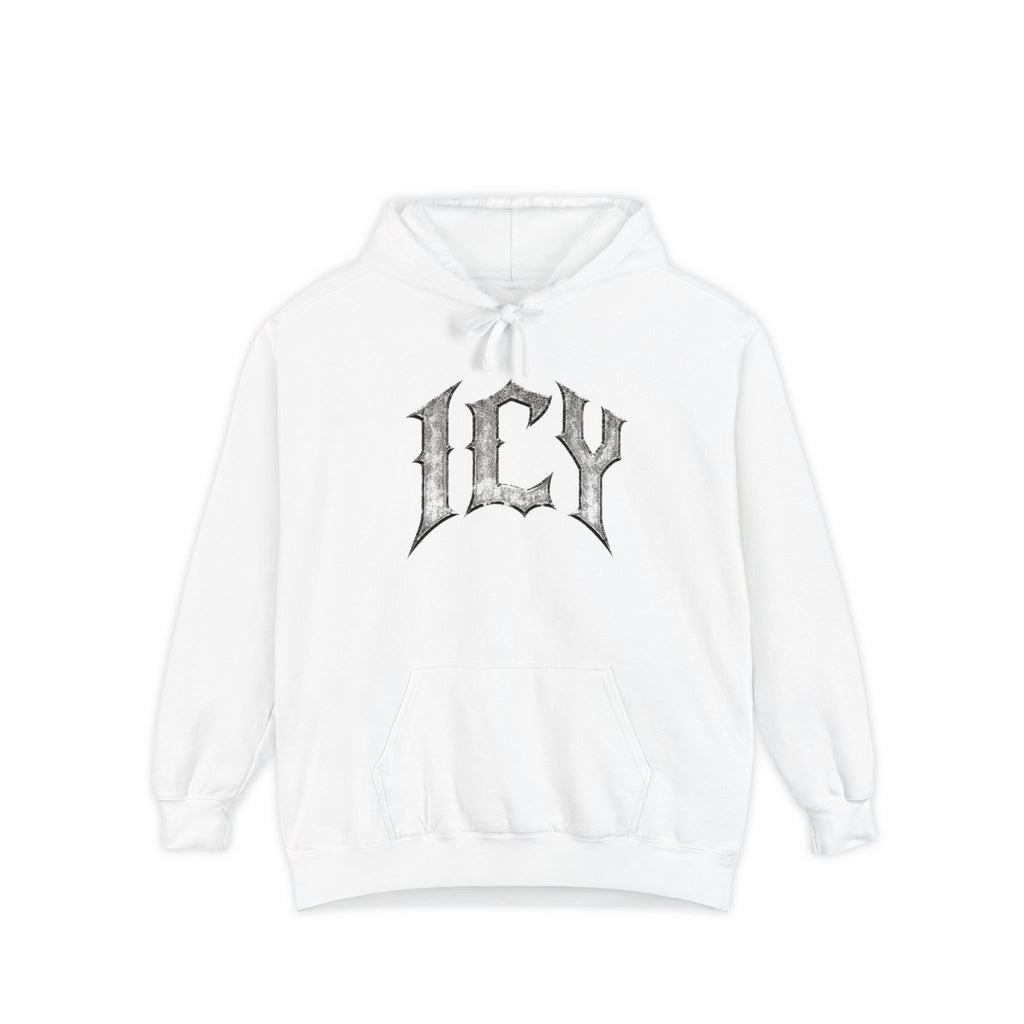 ICY Hoodie — Vintage Ice Text Pullover