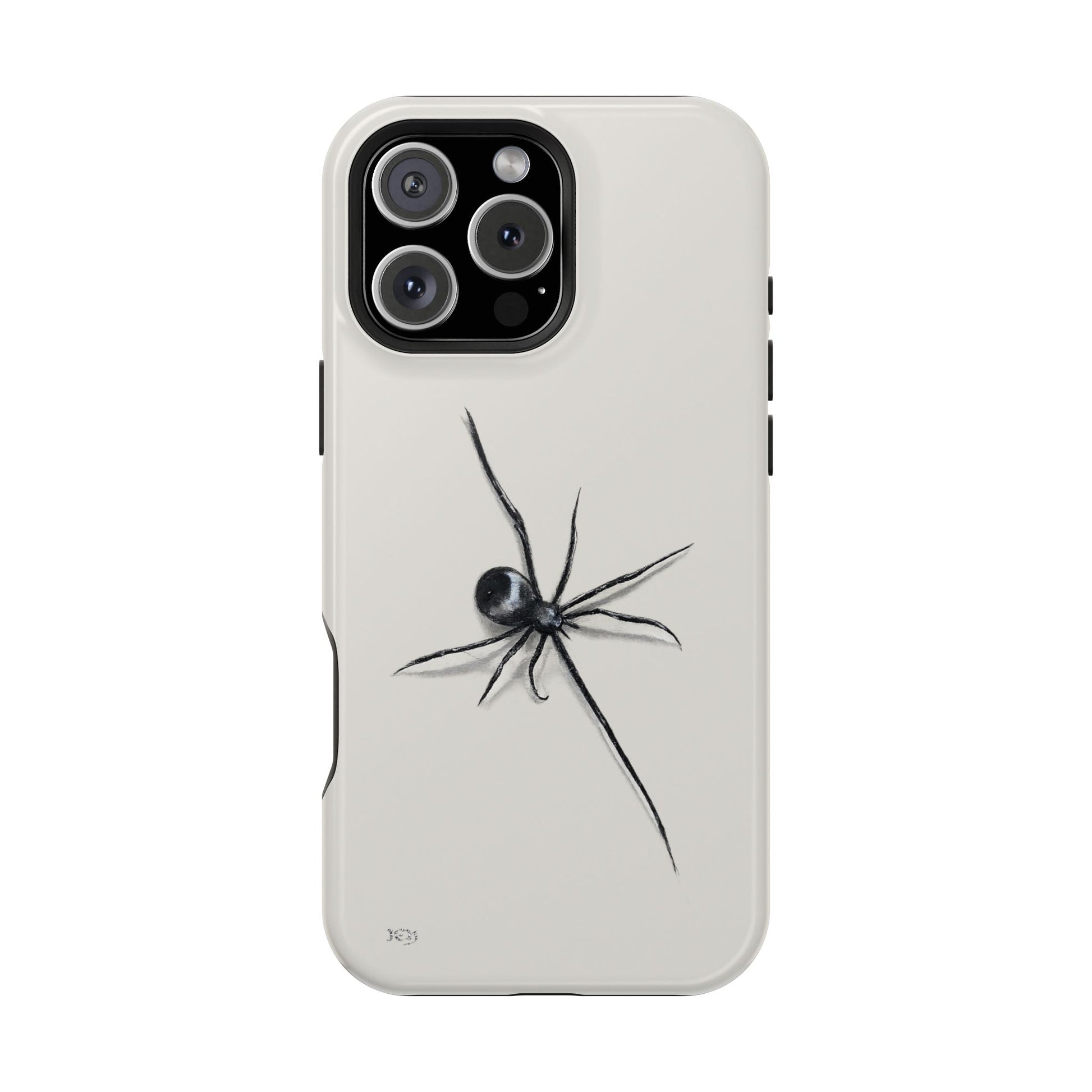 "ICY" Spider Sketch Magnetic Impact-Resistant Phone Case