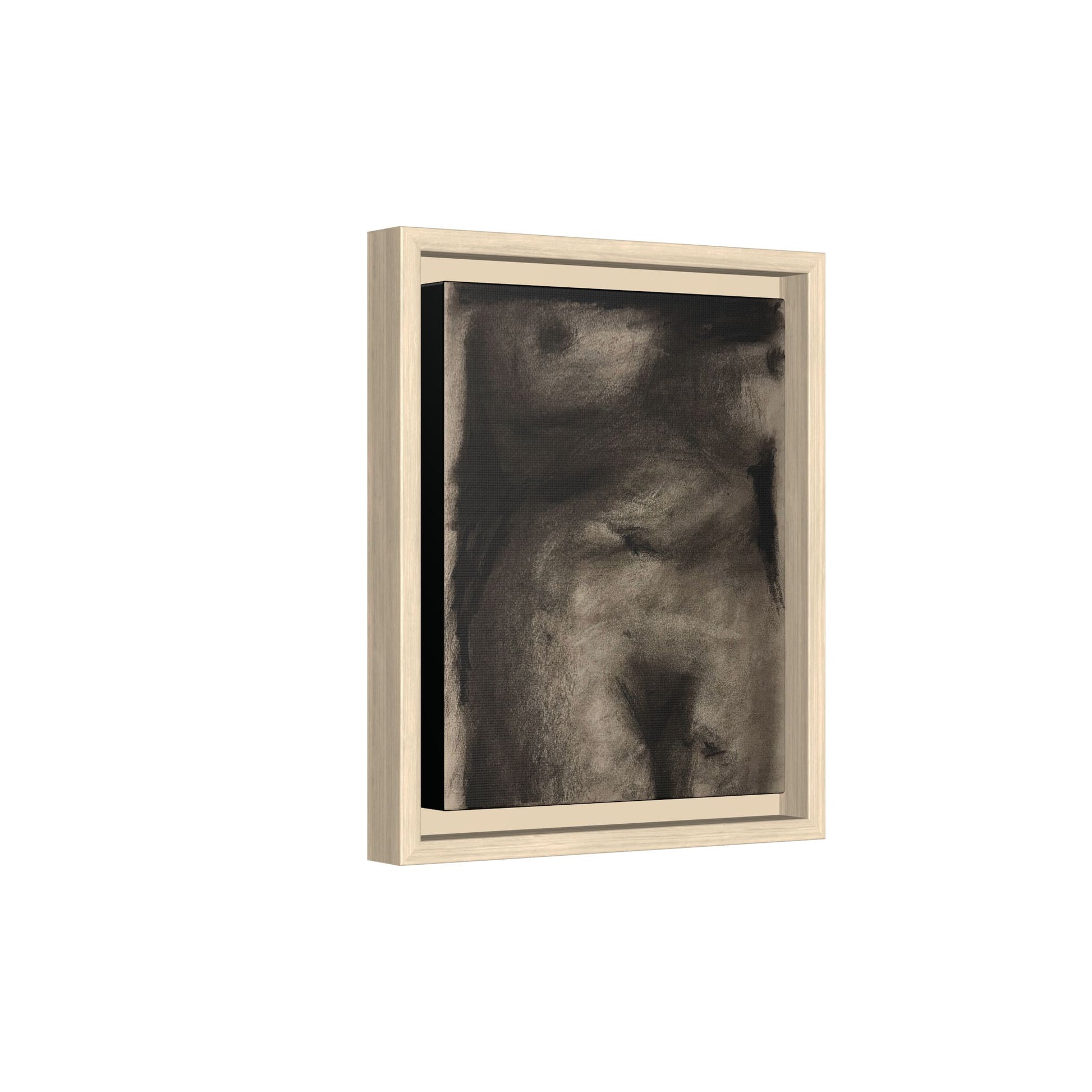 “The Price Of Intuition” Matte Canvas, Framed (Multi-color)