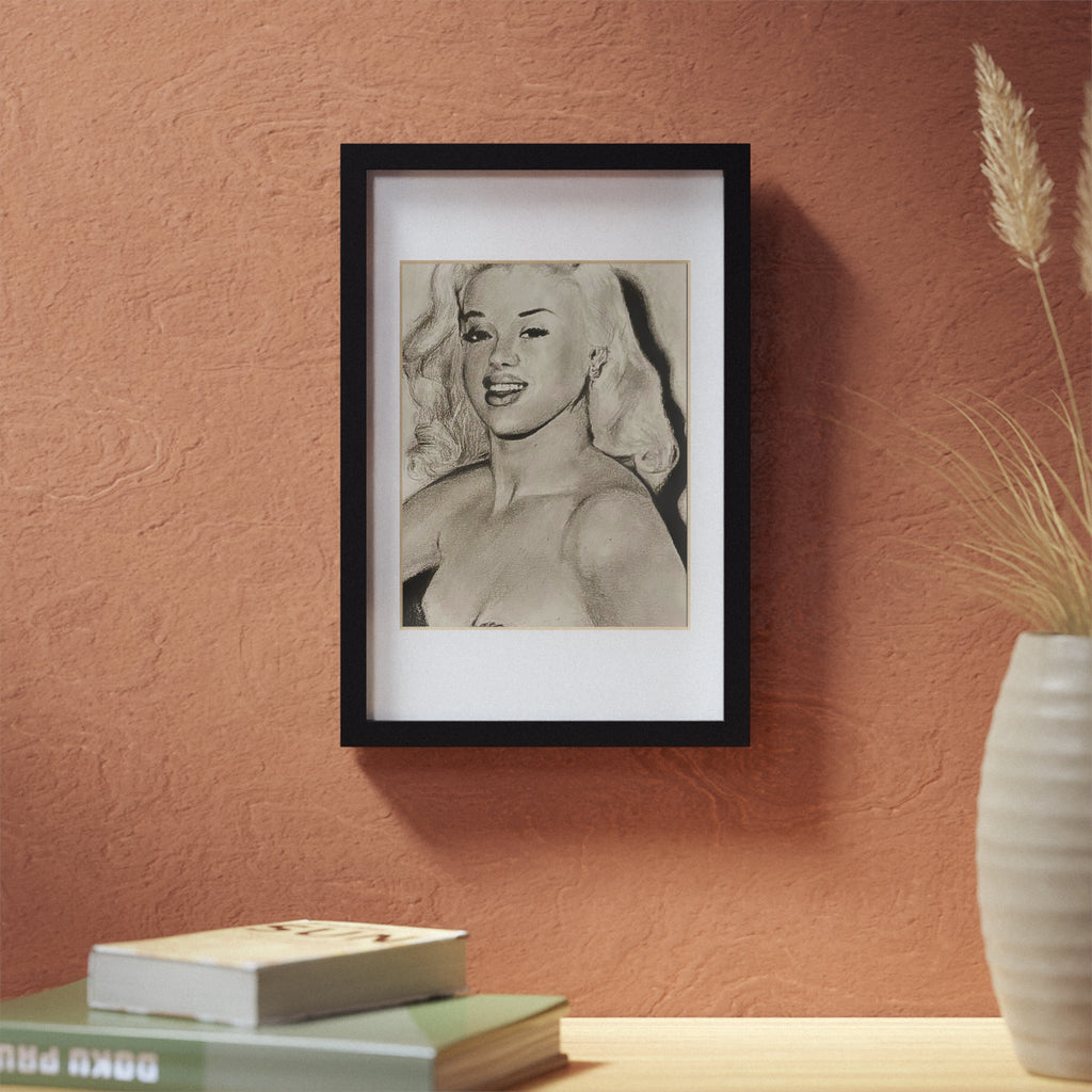“Diana” Framed Posters, Black