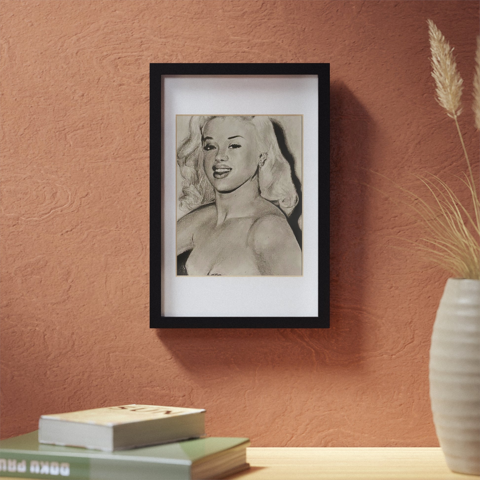 “Diana” Framed Posters, Black