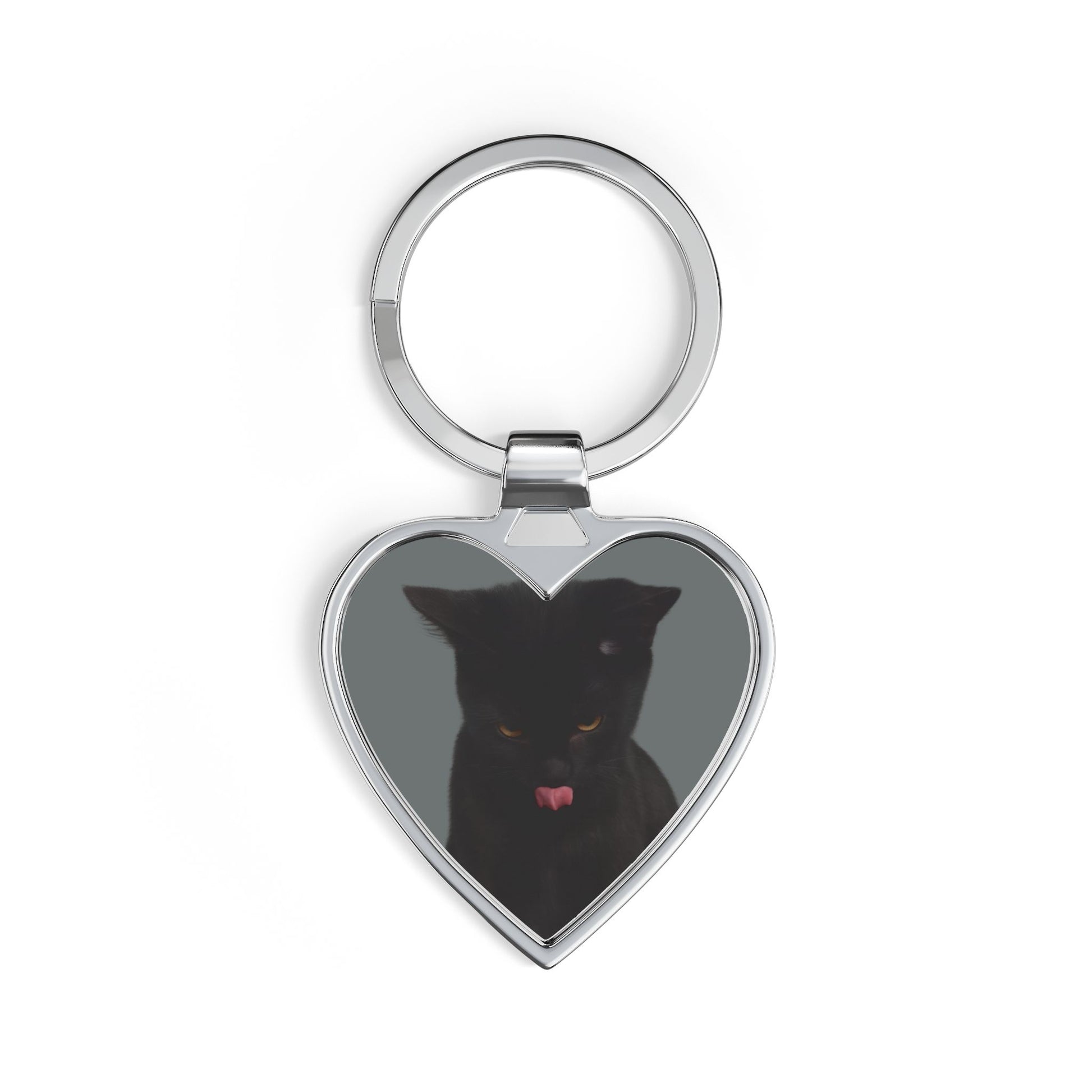 Boo Heart Keychain