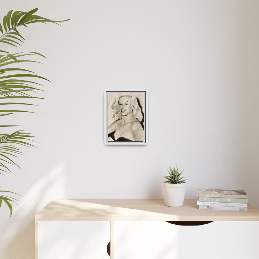 “Diana” Matte Canvas, Framed (Multi-color)