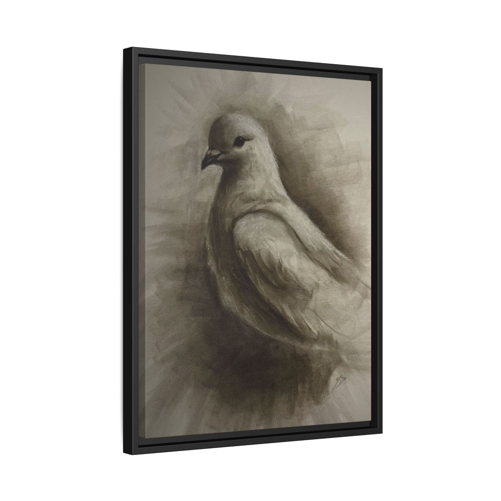 “Dove” Matte Canvas, Framed (Multi-color)