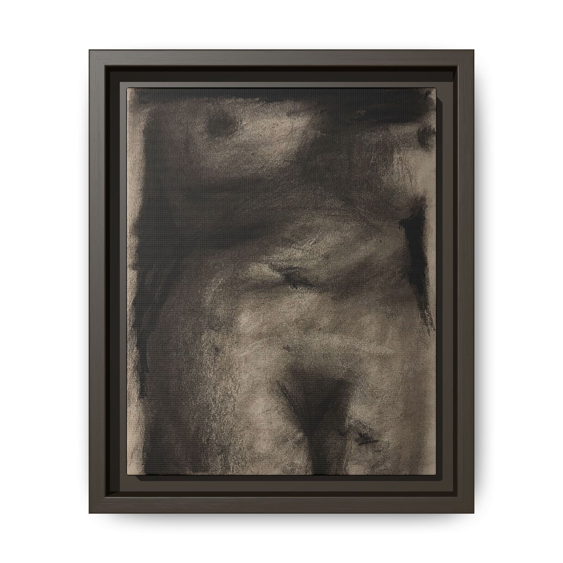 “The Price Of Intuition” Matte Canvas, Framed (Multi-color)
