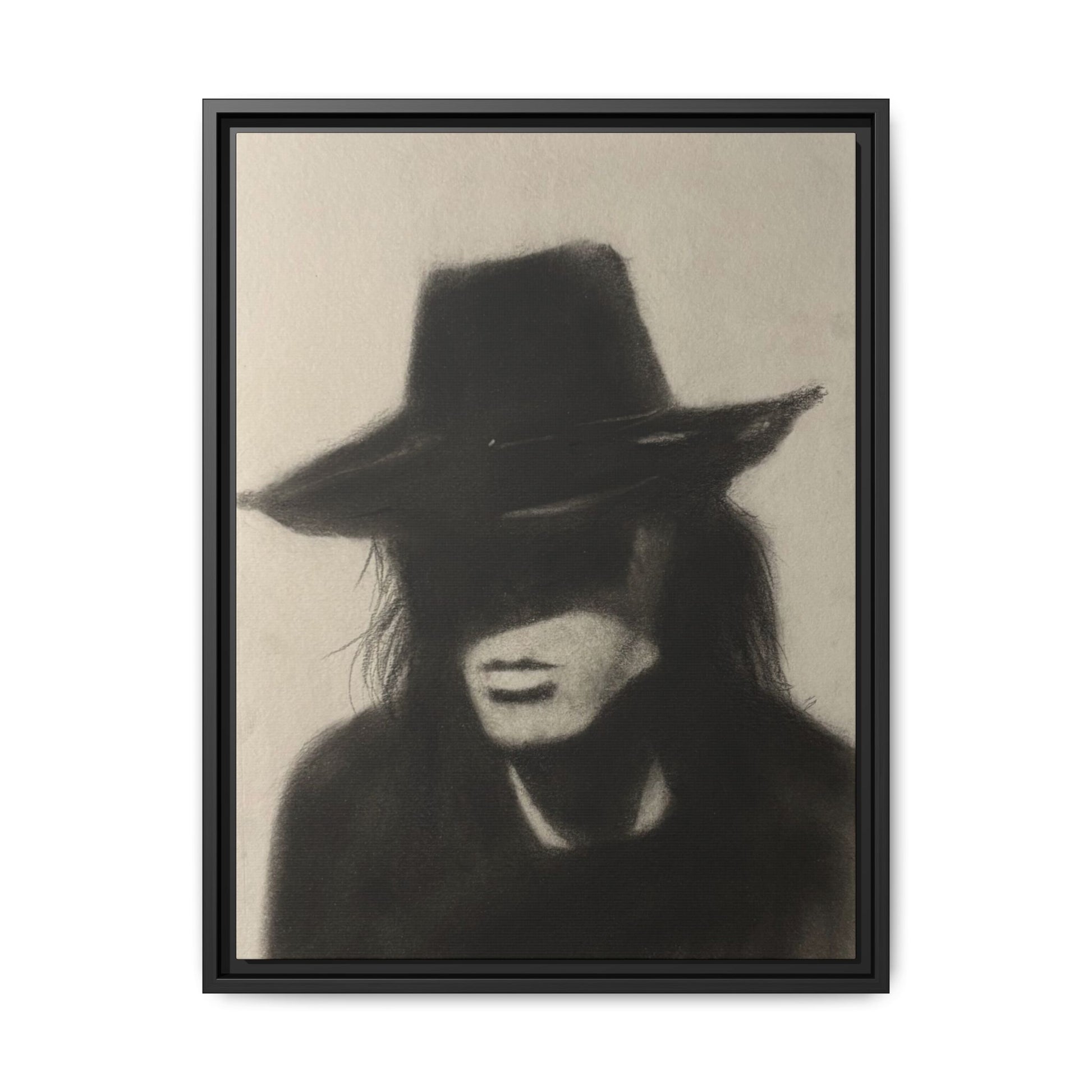 “OUTLAW” Matte Canvas, Framed (Multi-color)