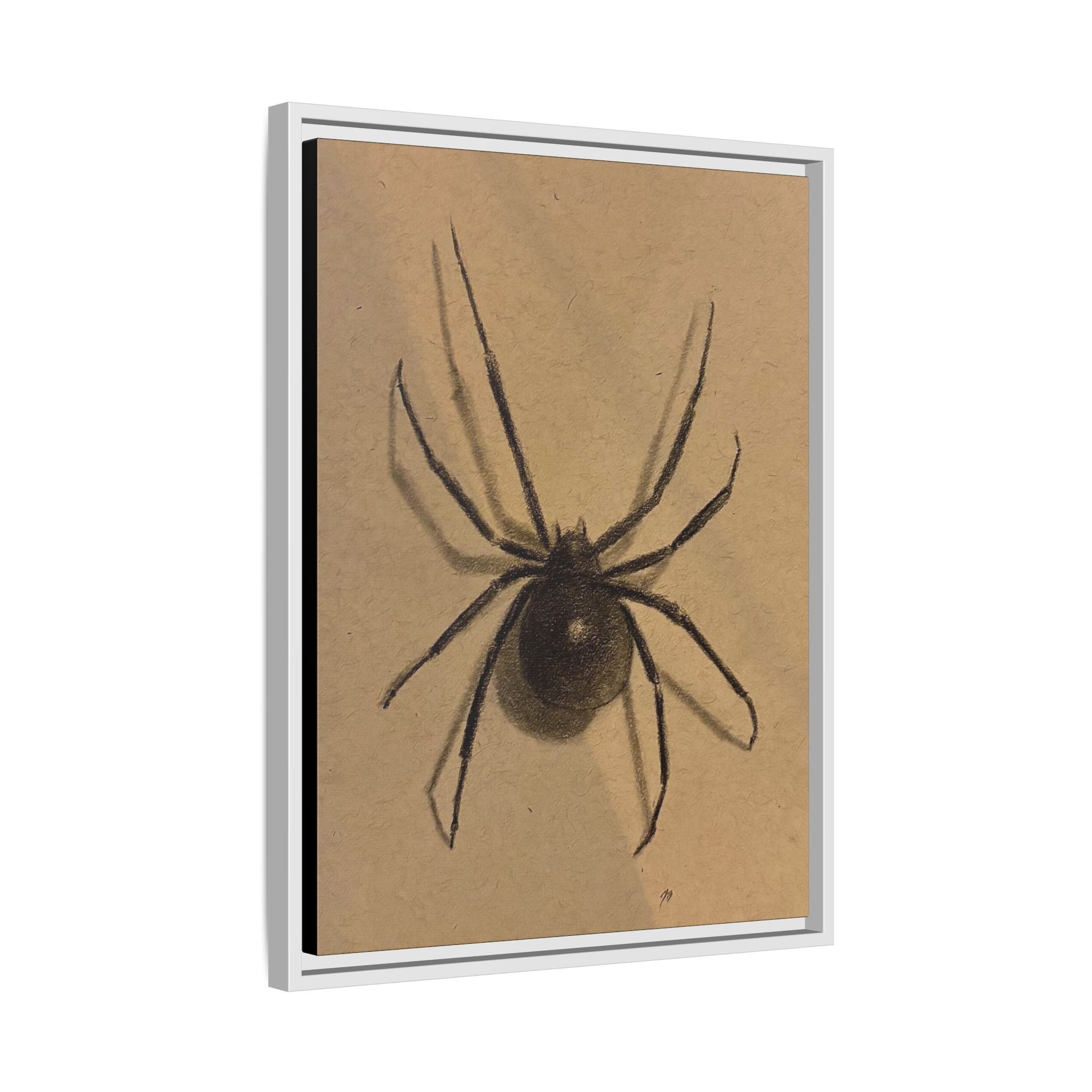 “Spider” Matte Canvas, Framed (Multi-color) Print