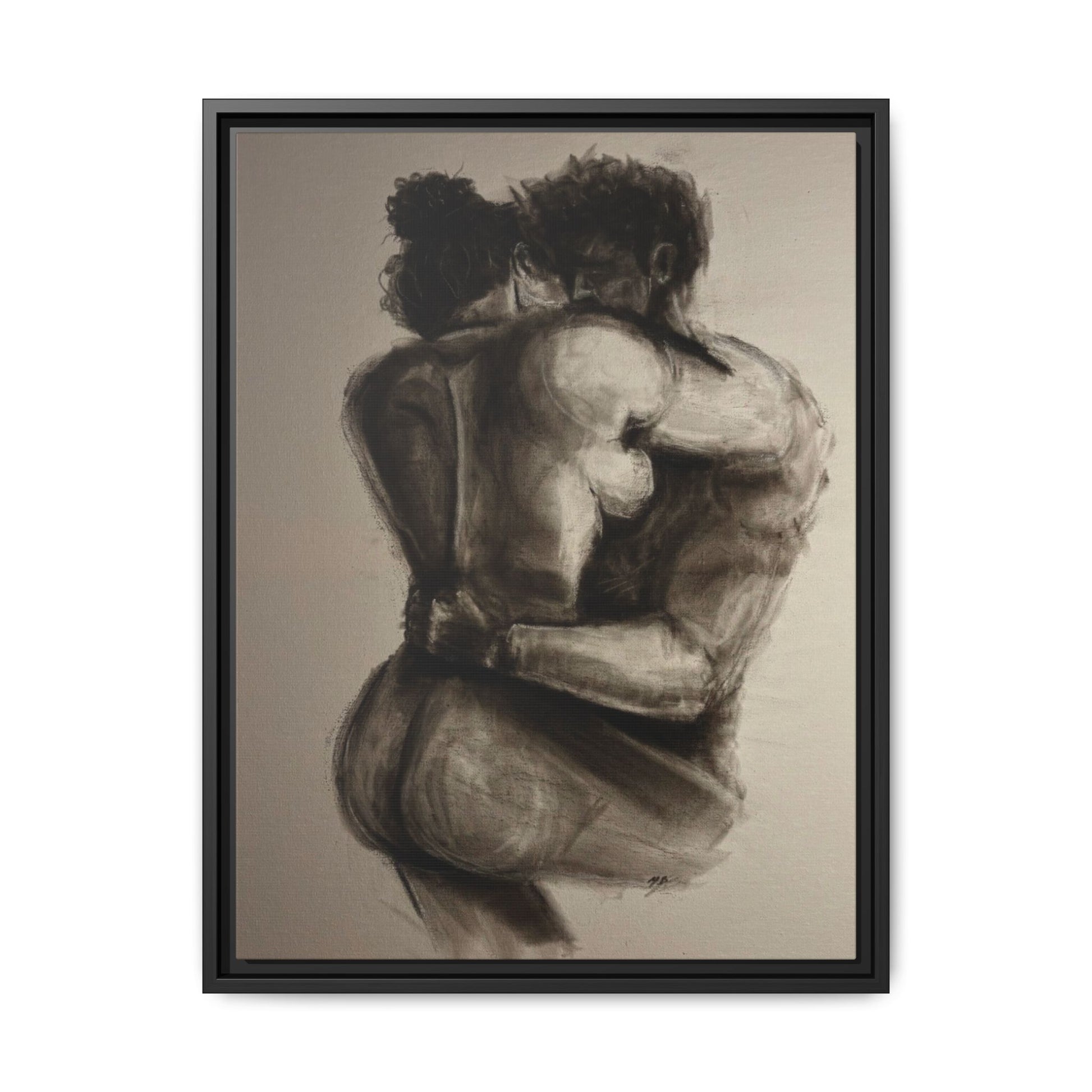 “LAST DAY ON EARTH” Matte Canvas, Framed (Multi-color)