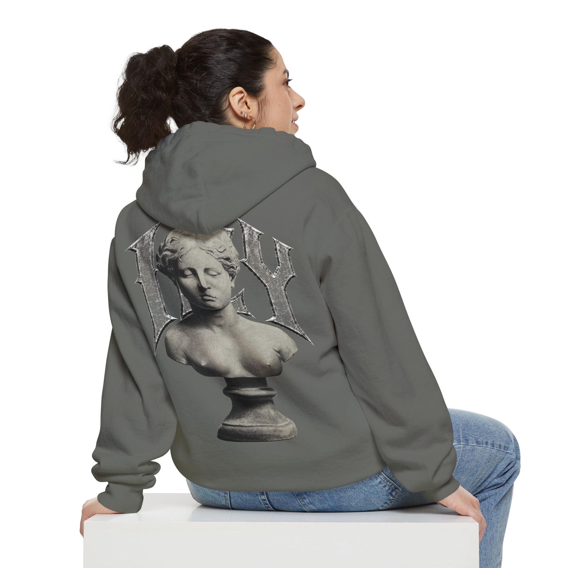 ICY Hoodie — Vintage Ice Text Pullover