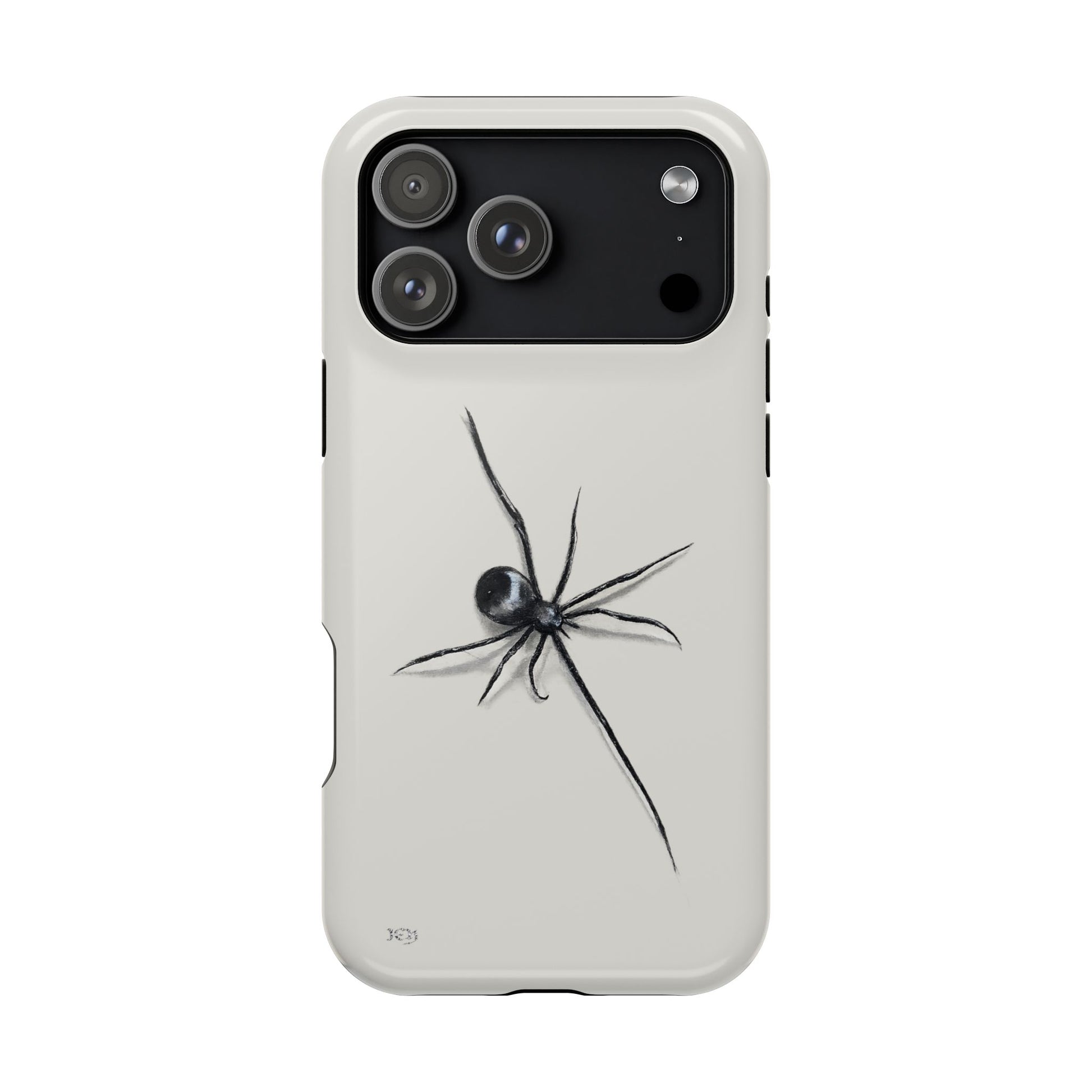 "ICY" Spider Sketch Magnetic Impact-Resistant Phone Case