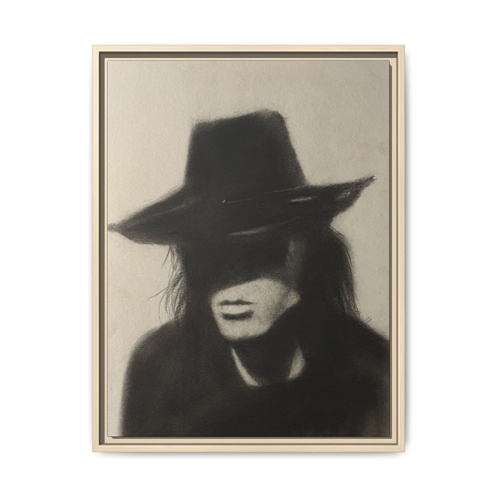 “OUTLAW” Matte Canvas, Framed (Multi-color)
