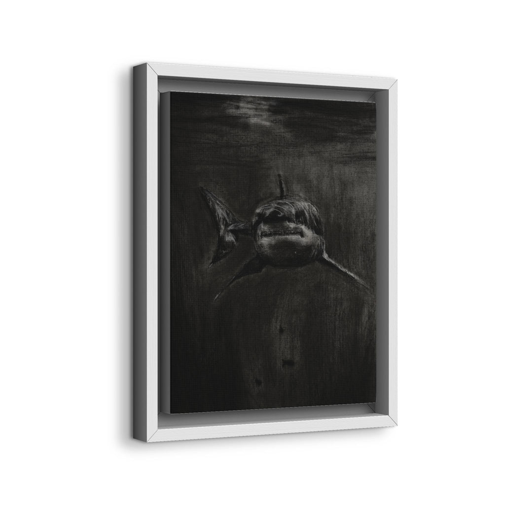 Dark Surrealist Framed Canvas Wall Art