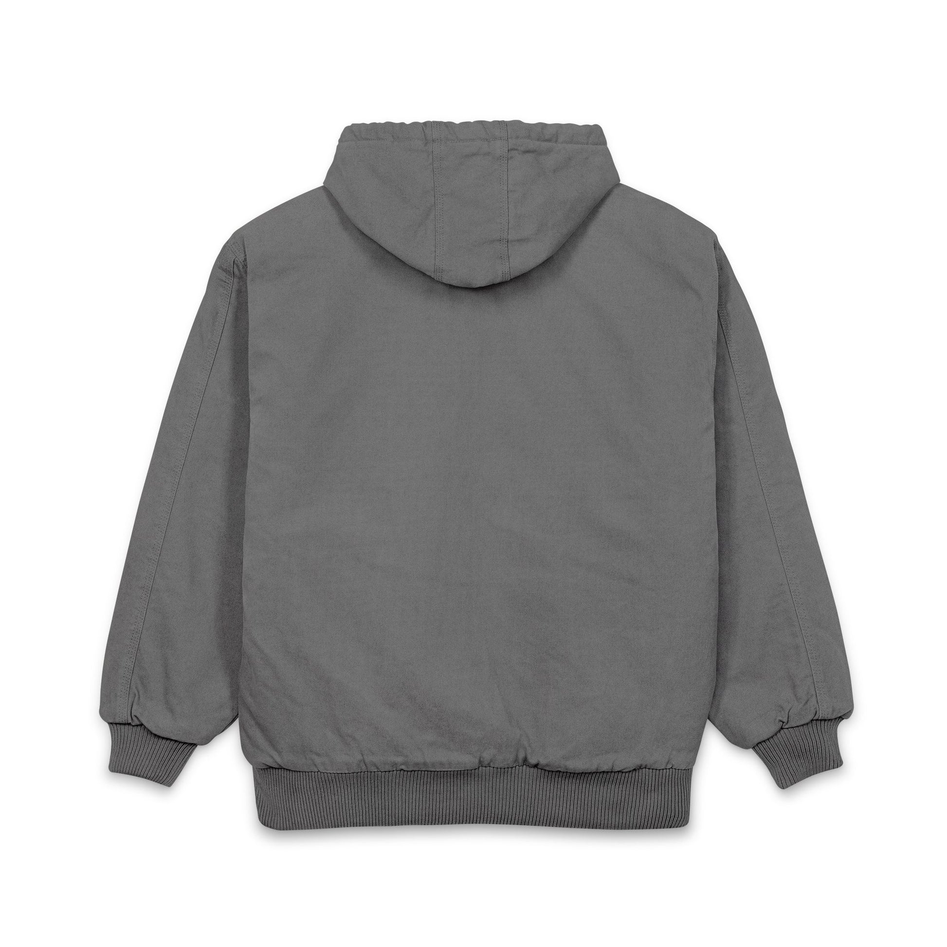 “icy” CornerStone® Men's Duck Cloth Hooded Work Jacket (Embroidery)