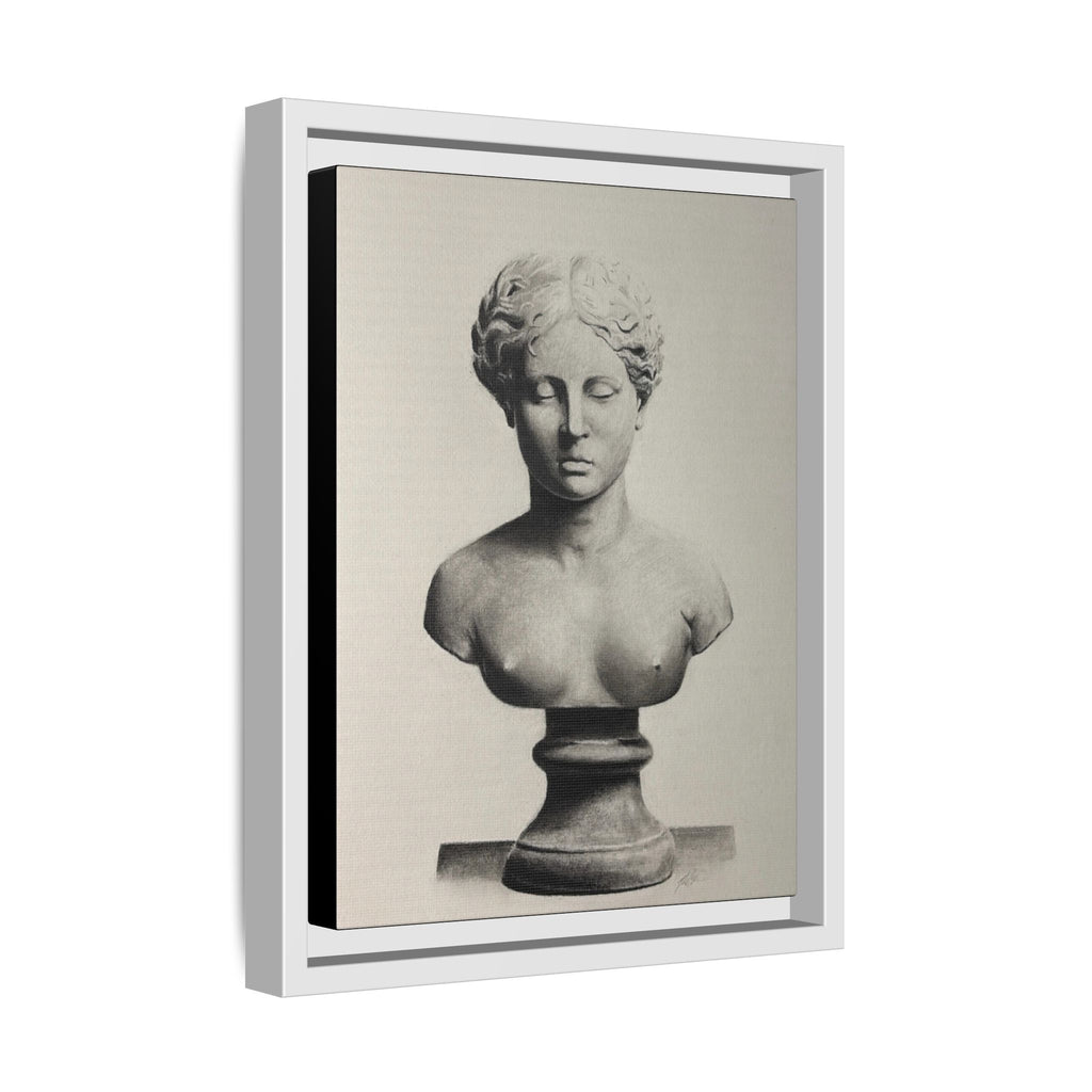 SCULPTURE Matte Canvas, Framed (Multi-color)