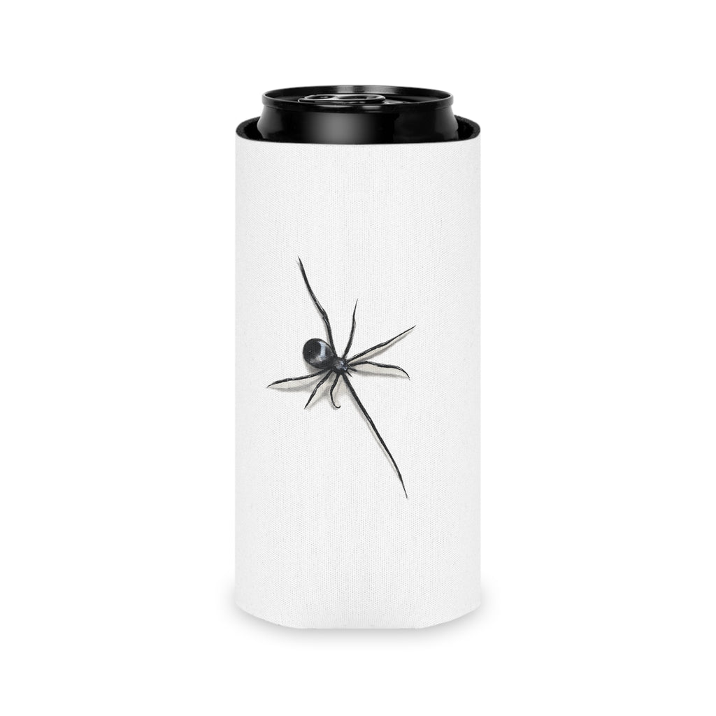 "ICY" BREWSKI COOLSKI Ornate Baroque Can Cooler – Elegant Filigree Drink Koozie