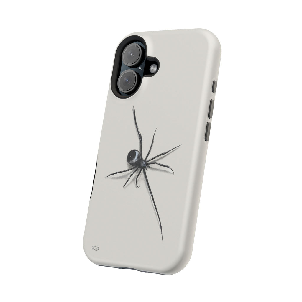 "ICY" Spider Sketch Magnetic Impact-Resistant Phone Case