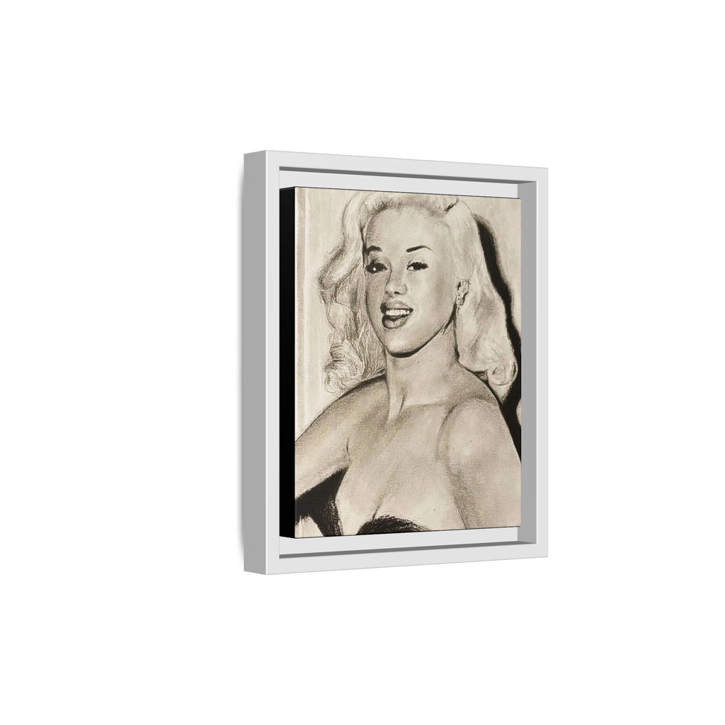 “Diana” Matte Canvas, Framed (Multi-color)